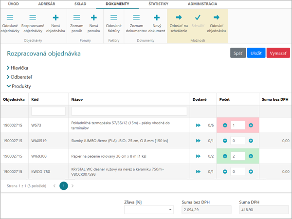 Sales and Stock System